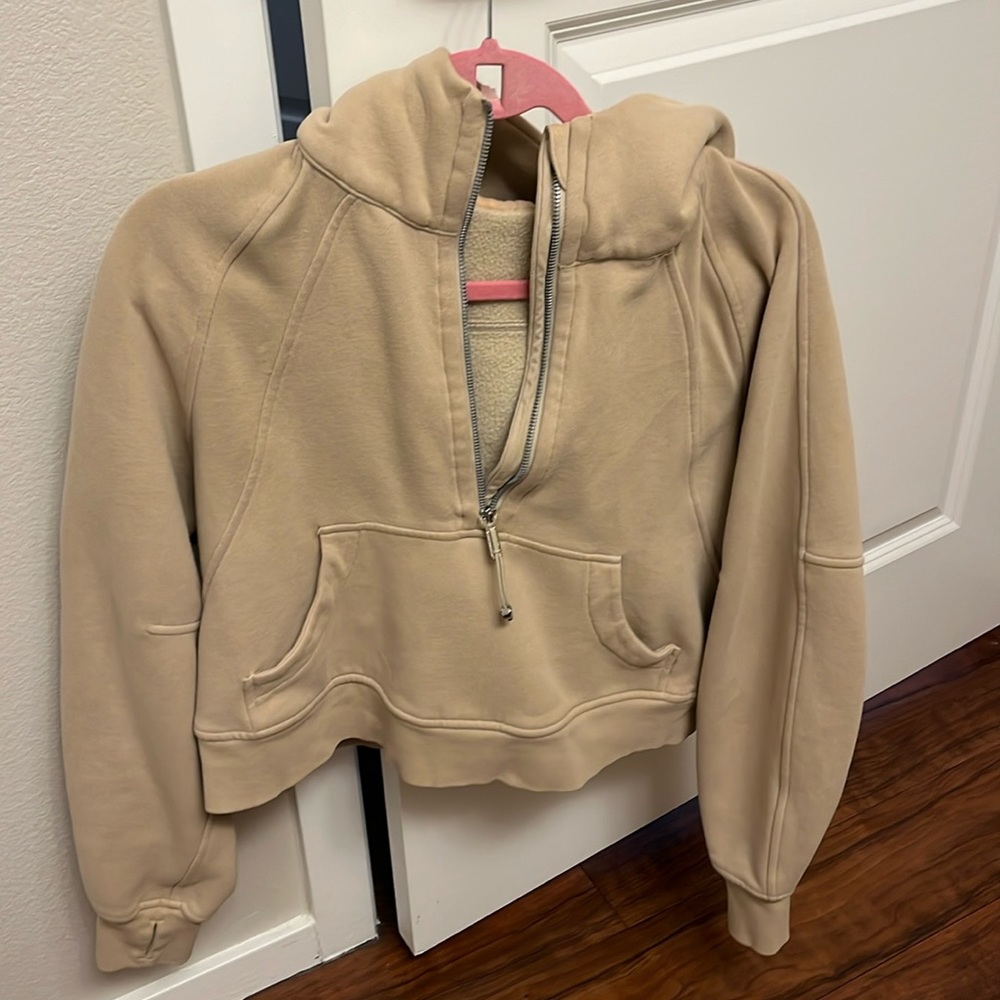 Lululemon scuba half zip hoodie
